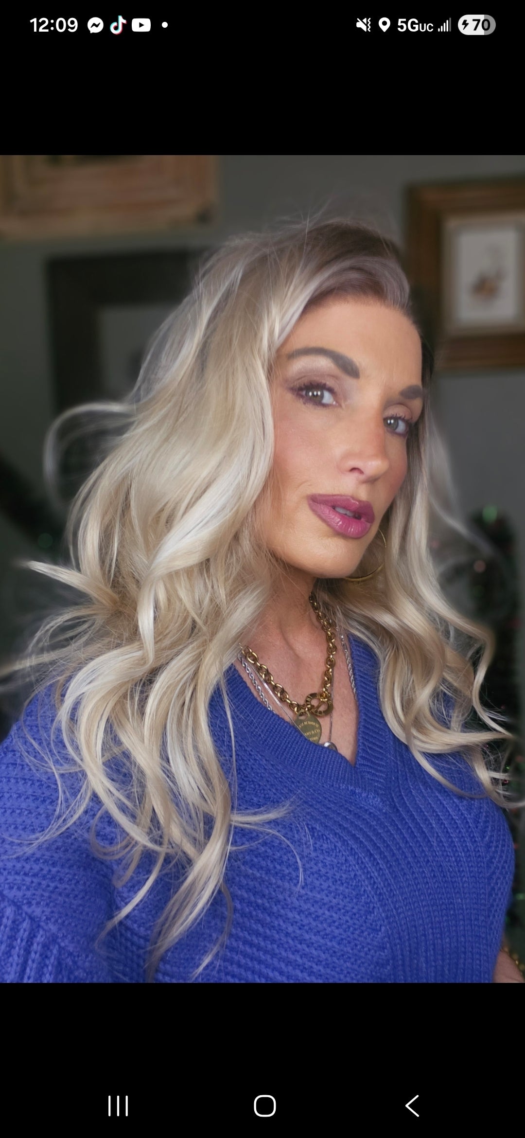 CARKIRA Jaelynn 22" Cream Soda Blonde 13x4 Lace Front Wig with Medium Cap Unisex Heat Friendly Up to 320°F Natural Looking Soft Smooth Realistic Scalp Hairline