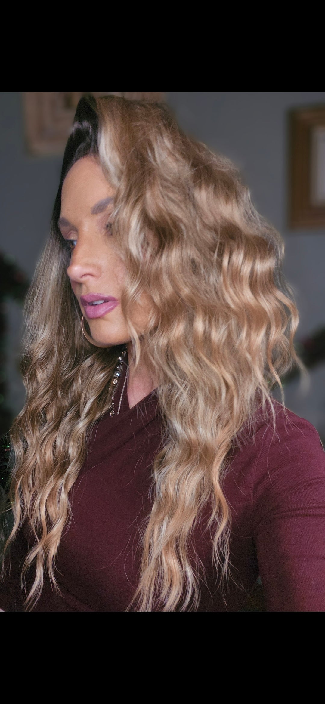 CARKIRA -Jessica 20" 13x4 Lace Front Wig Amberlit Bronde-R Medium Cap