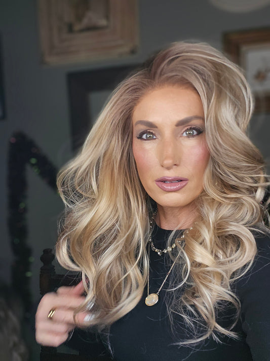 CARKIRA Mia in Goldilocks Porridge Blonde 13x4 Lace Front Wig with Medium Cap Unisex Heat Friendly Up to 320°F