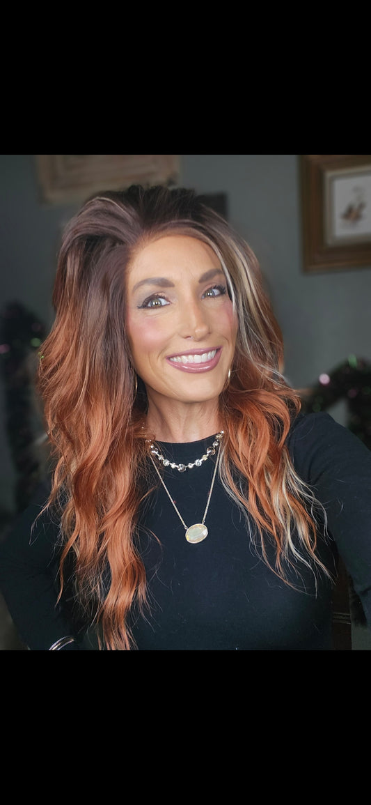 CARKIRA Lucia 13x4 Lace Front Wig with Medium Cap Unisex Heat Friendly Up to 320°F Natural Looking Soft Smooth Realistic Scalp Hairline