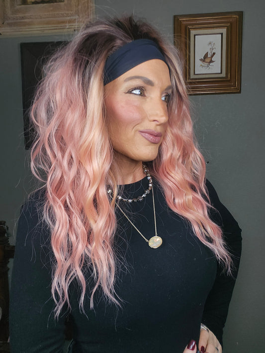 CARKIRA Dawn Headband Wig Unisex Heat Friendly Up to 320°F Natural Looking Soft Smooth Realistic Scalp Hairline