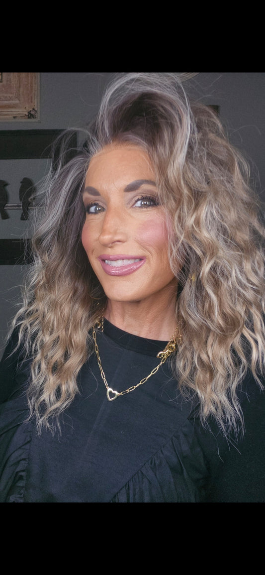 CARKIRA Harper 16" 13x4 Lace Front Wig with Medium Cap Unisex Heat Friendly