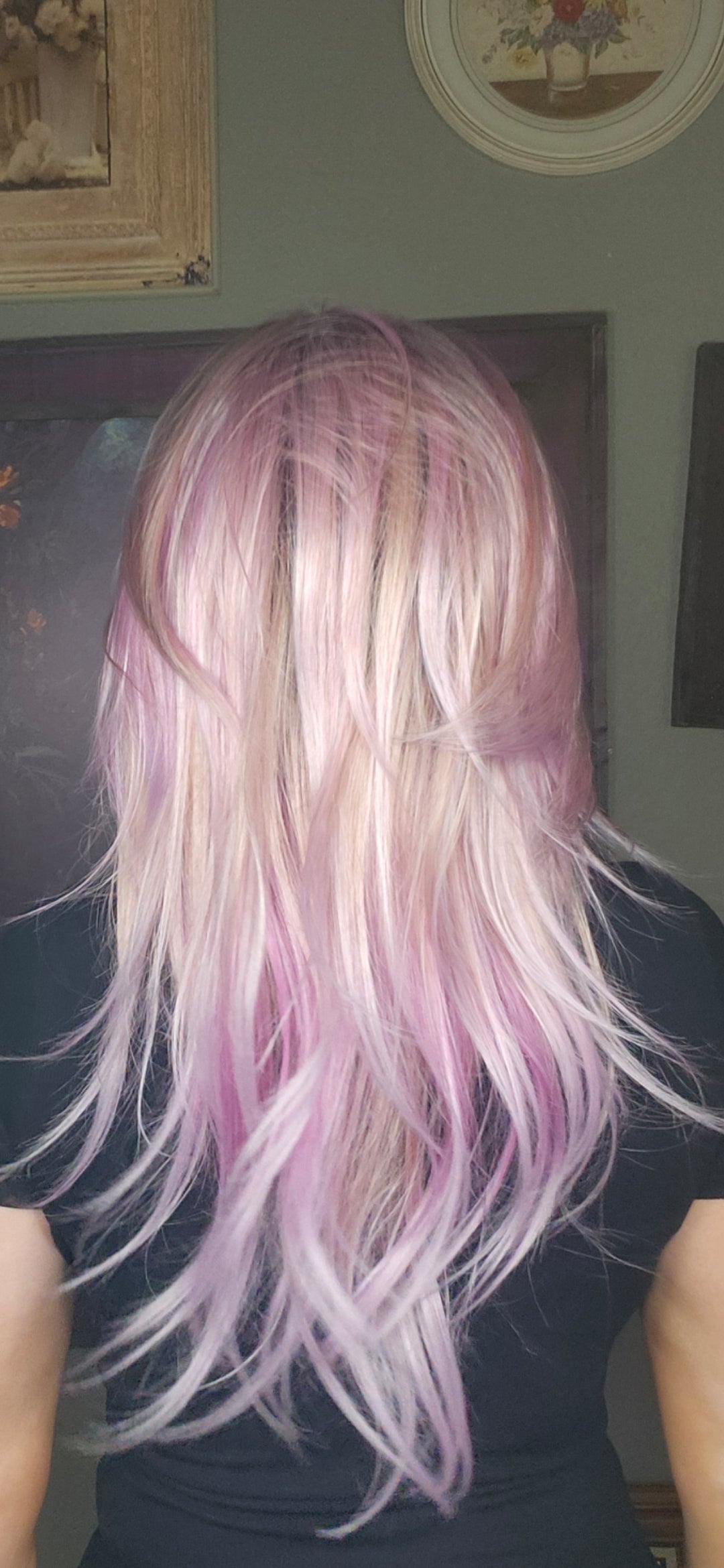 CARKIRA Penelope in the Cotton Candy 20-24" Long 13x4 Lace Front Wig 20" with Average Cap