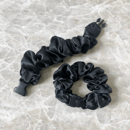 Buckle Scrunchie - Neutral Colors - No Snagging, No Tangles - ONE SCRUNCHIE