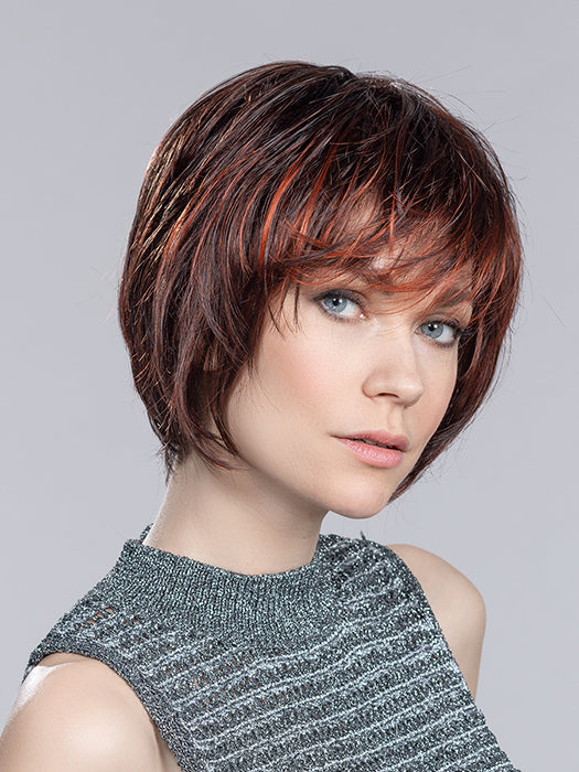 BEAM by ELLEN WILLE in FLAME MIX 133.132.4 | Red Violet, Granat Red and Darkest Brown Blend