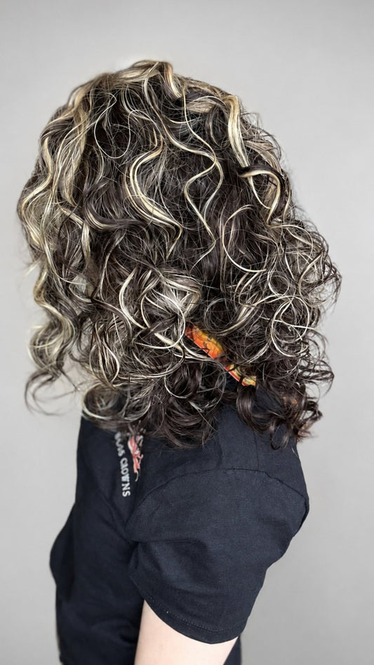 CARKIRA Claire 18" Inch 13x4 Lace Front Synthetic Wig Glueless Natural Hairline Heat-Friendly