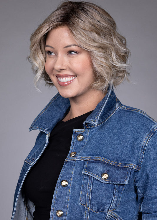 Houston by Belle Tress in Milkshake Blonde-R, side
