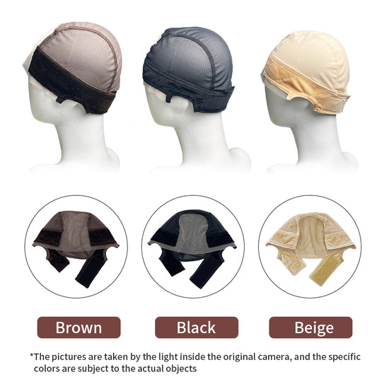 Boss Cap - Velcro Wig Grip Cap with Open Lace Top - Wig Care 👑