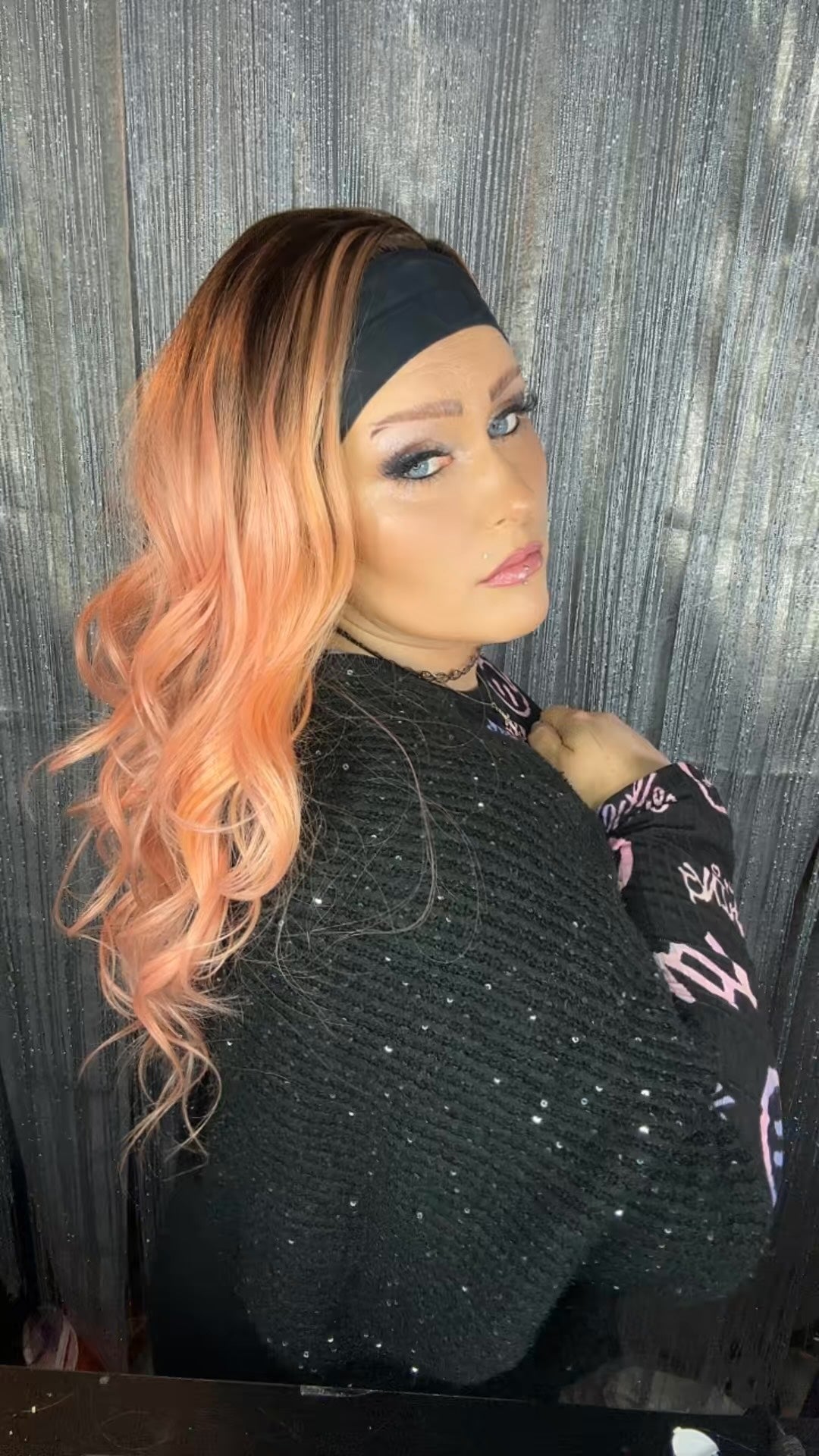 CARKIRA Tracy Headband Wig with Average Cap Unisex Heat Friendly Up to 320°F Natural Looking Soft Smooth Realistic Scalp Hairline