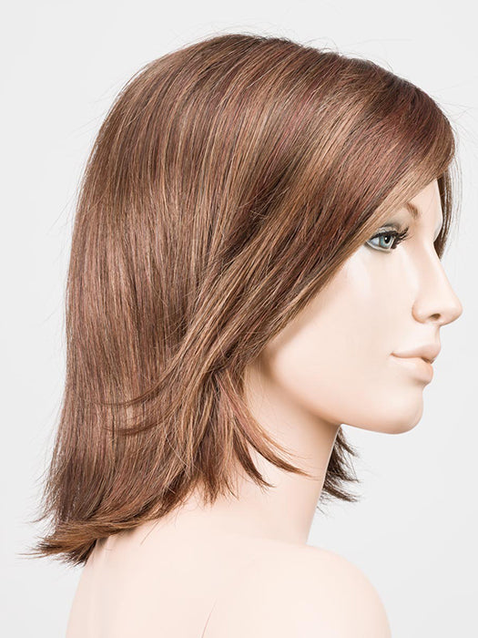 HOT MOCCA ROOTED 830.27.33 | Medium Brown, Light Auburn, Dark Strawberry Blonde, and Dark Auburn Blend with Shaded Roots