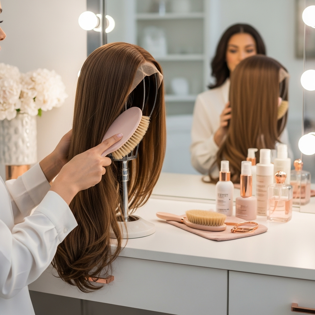 How Do I Curl a Synthetic Wig?