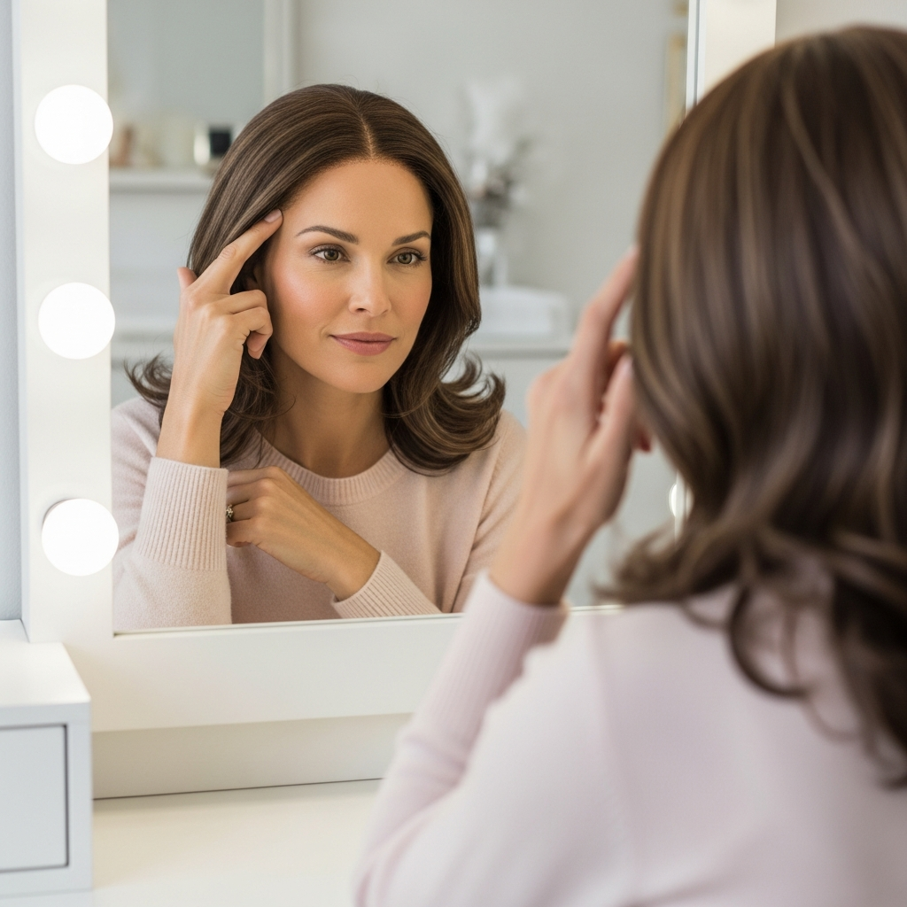 How do I use the adjustable straps in the back?