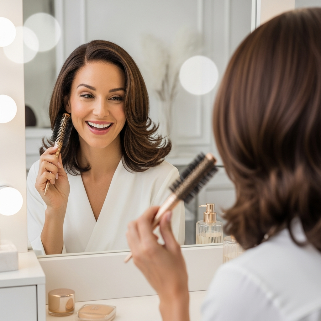 How do I make my wig look less wiggy?