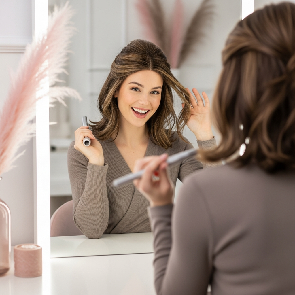 Can I Wear a Wig Half-Up Half-Down?