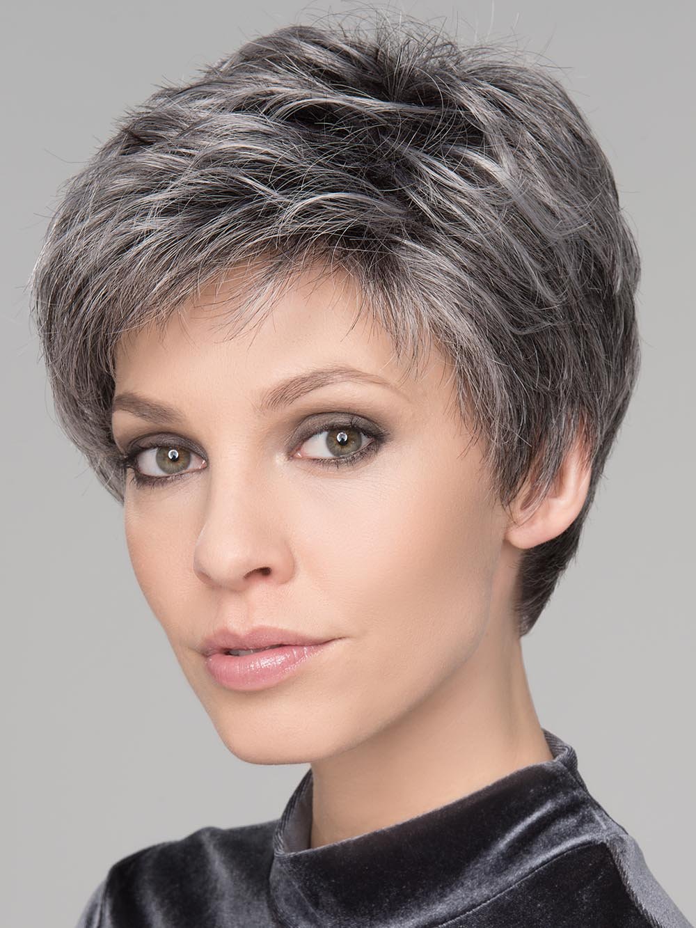 Has a natural lace front hairline allowing you the option to style off the face. The Mono crown creates a natural hair growth pattern and allows you to keep the volume need all day long