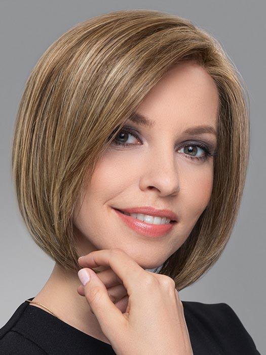 ADORE by ELLEN WILLE in CARAMEL MIX 26.14.20 | Light Golden Blonde and Medium Ash Blonde with Light Strawberry Blonde Blend