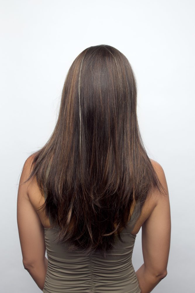 Angelica Partial Mono by Noriko — Chocolate Swirl — model view 5