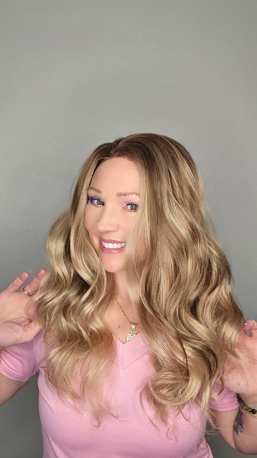 CARKIRA Mia in Goldilocks Porridge Blonde 13x4 Lace Front Wig with Medium Cap Unisex Heat Friendly Up to 320°F