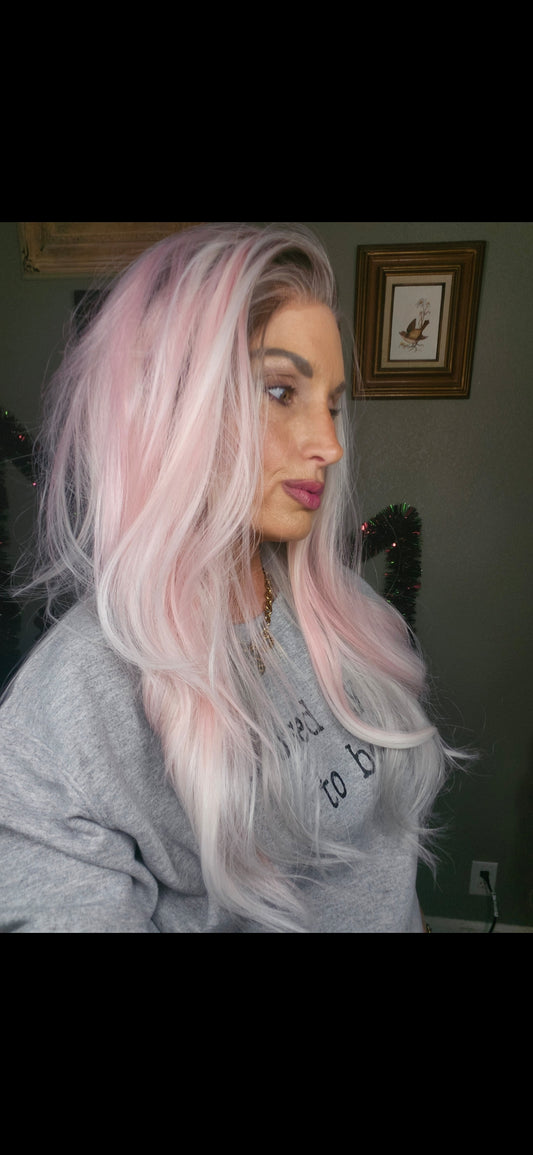 CARKIRA Gloria 13x4 Lace Front Wig with Medium Cap Unisex Heat Friendly Up to 320°F Natural Looking Soft Smooth Realistic Scalp Hairline