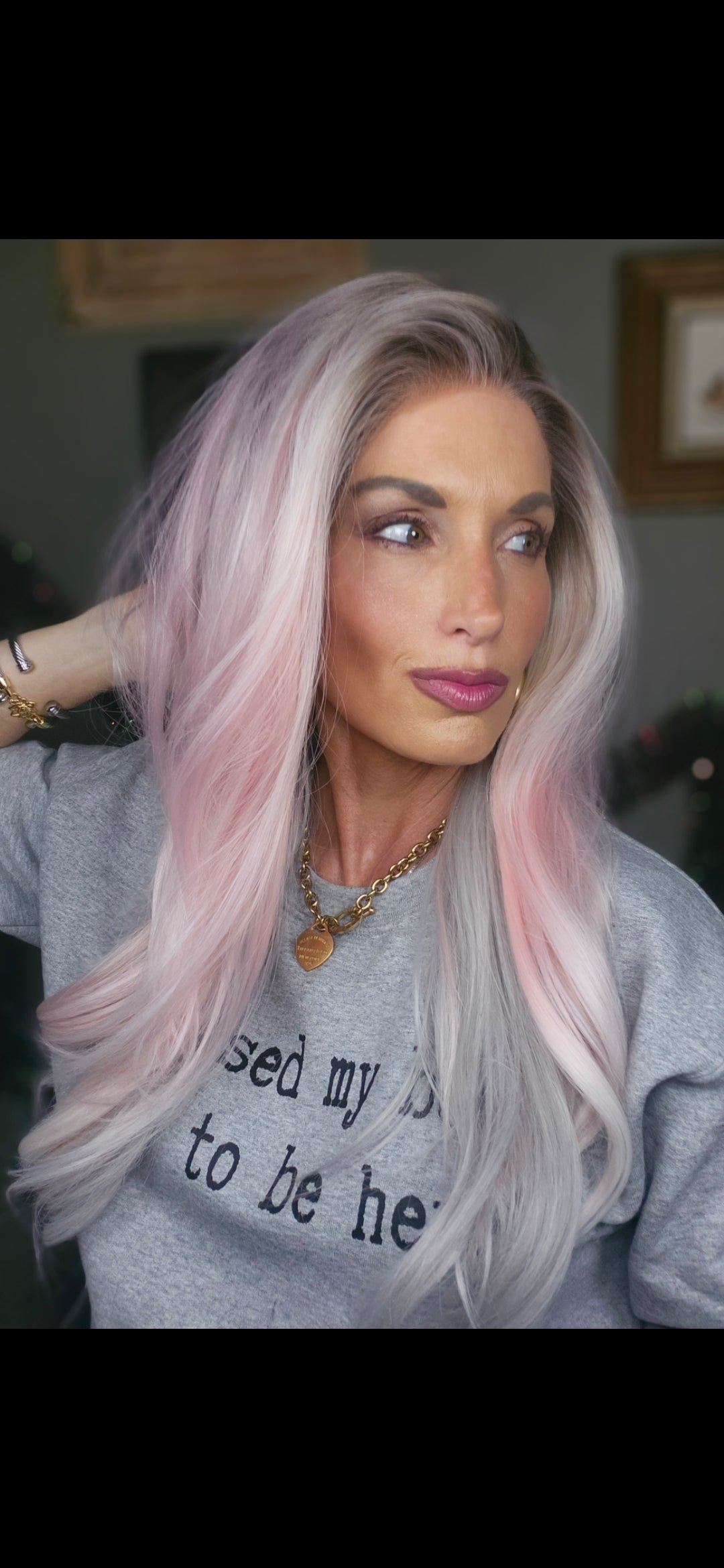 CARKIRA Gloria 13x4 Lace Front Wig with Medium Cap Unisex Heat Friendly Up to 320°F Natural Looking Soft Smooth Realistic Scalp Hairline