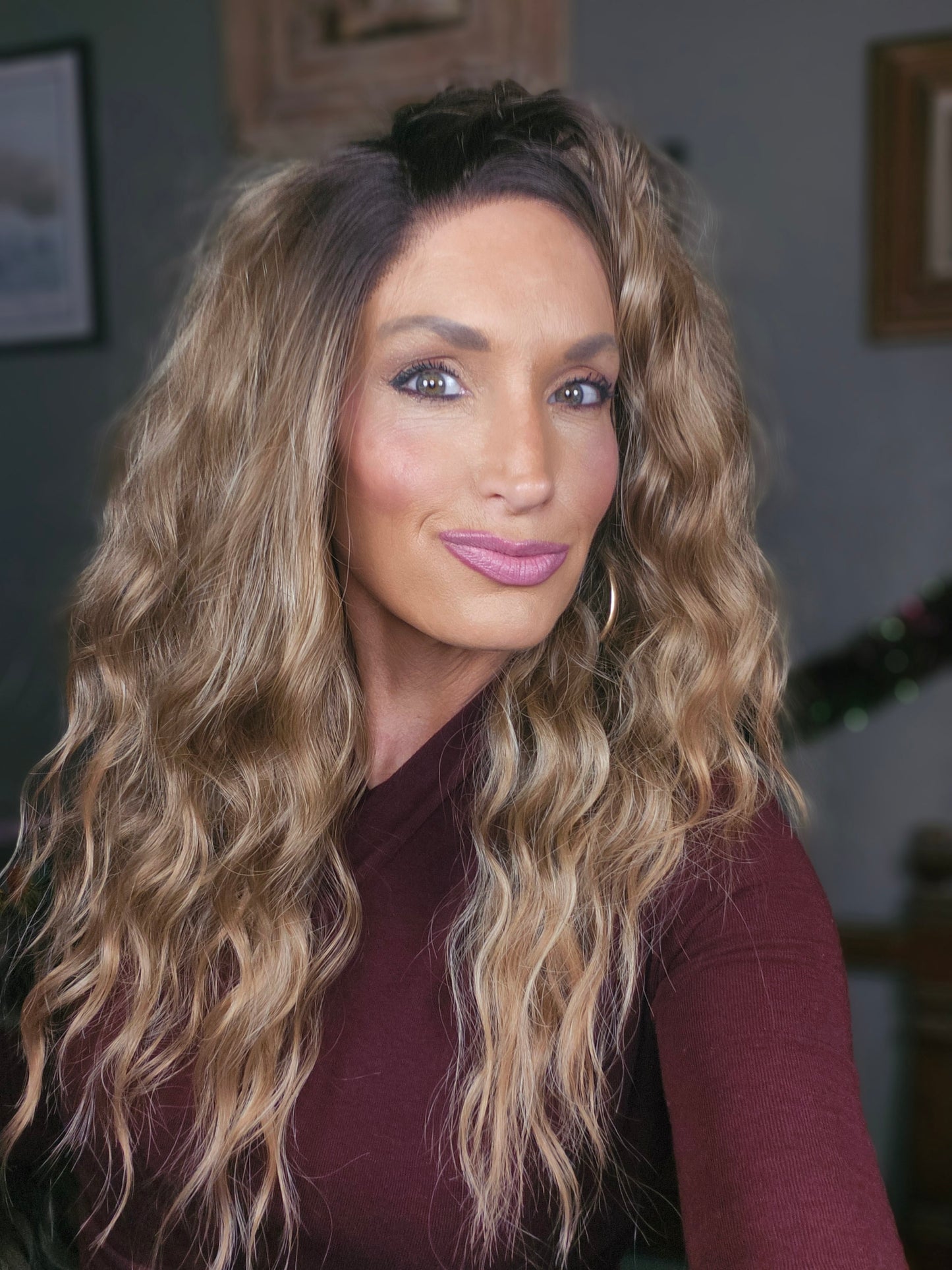 CARKIRA -Jessica 20" 13x4 Lace Front Wig Amberlit Bronde-R Medium Cap