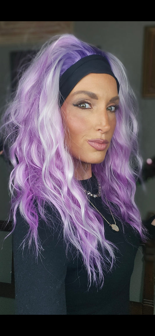 CARKIRA Kelly Headband Wig with Average Cap Unisex Heat Friendly Up to 320°F Natural Looking Soft Smooth Realistic Scalp Hairline