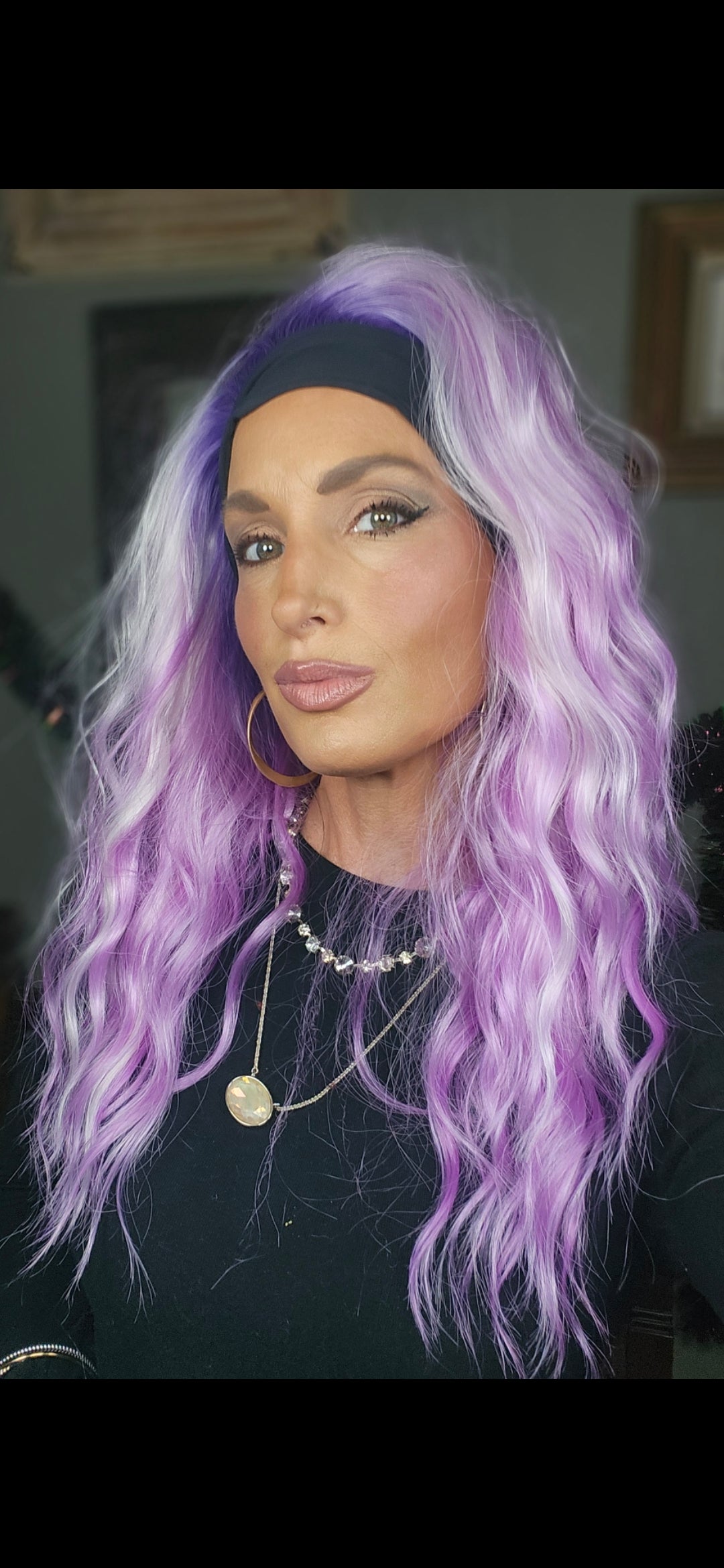 CARKIRA Kelly Headband Wig with Average Cap Unisex Heat Friendly Up to 320°F Natural Looking Soft Smooth Realistic Scalp Hairline