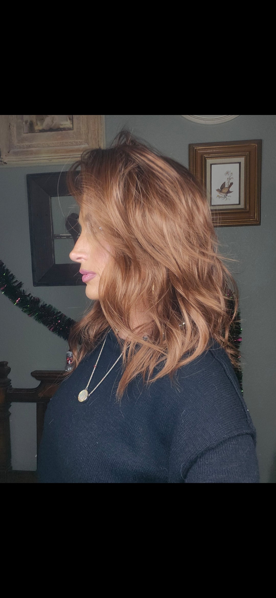 OPEN BOX RETURN: CARKIRA Kerry 16" in the Texas Barbecue Sauce  13x4 Lace Front Wig