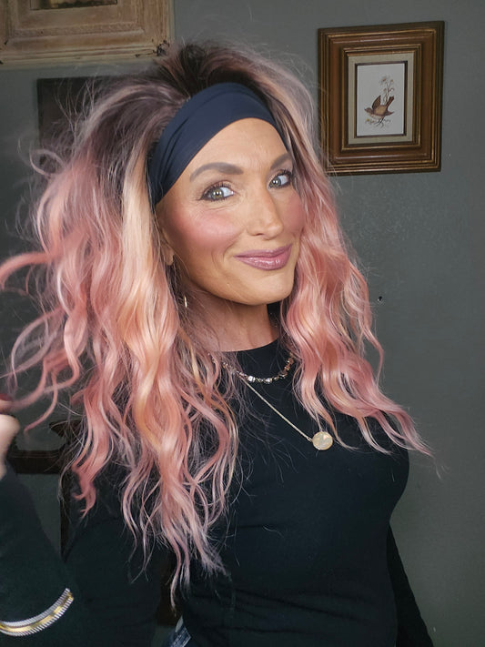 CARKIRA Dawn Headband Wig Unisex Heat Friendly Up to 320°F Natural Looking Soft Smooth Realistic Scalp Hairline