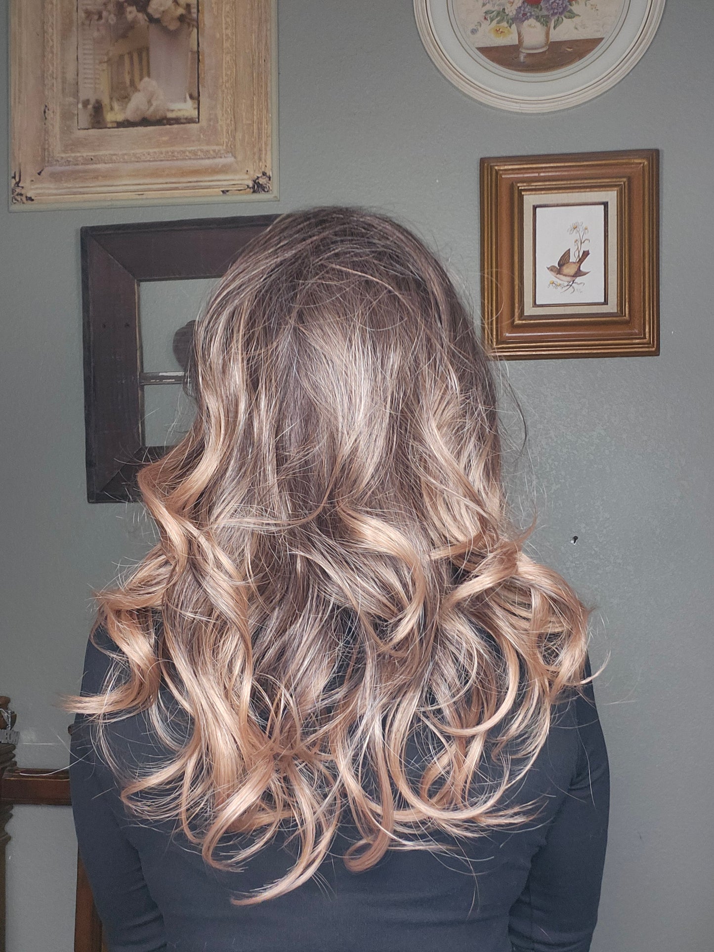 OPEN BOX RETURN - CARKIRA Marielle Rose Gold Dipped Toffee 13x4 Lace Front Wig with Medium Cap Unisex Heat Friendly