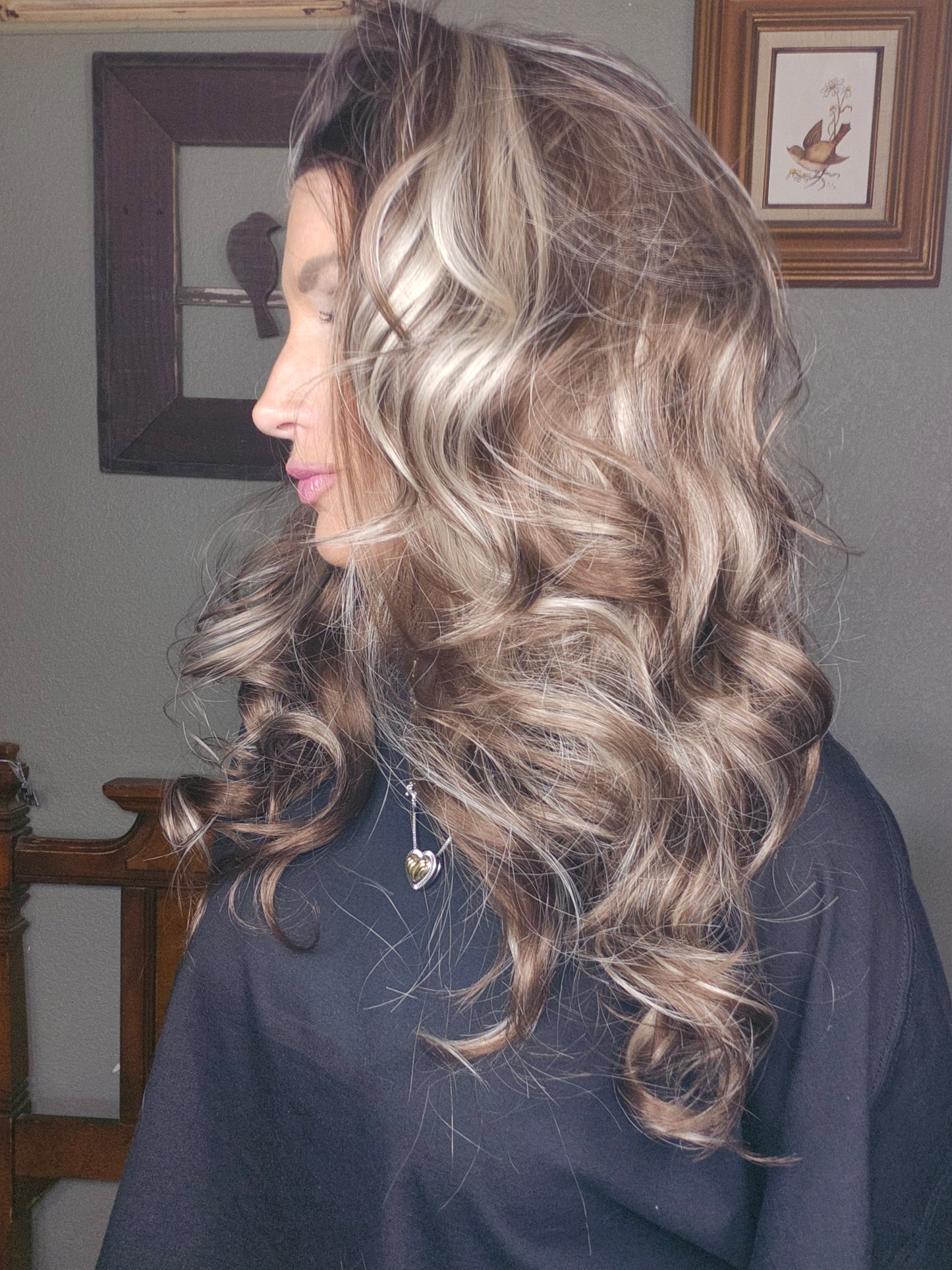 NEW RELEASE CARKIRA Eva 22" in Rocky Road  13x4 Lace Front Wig with Medium Cap