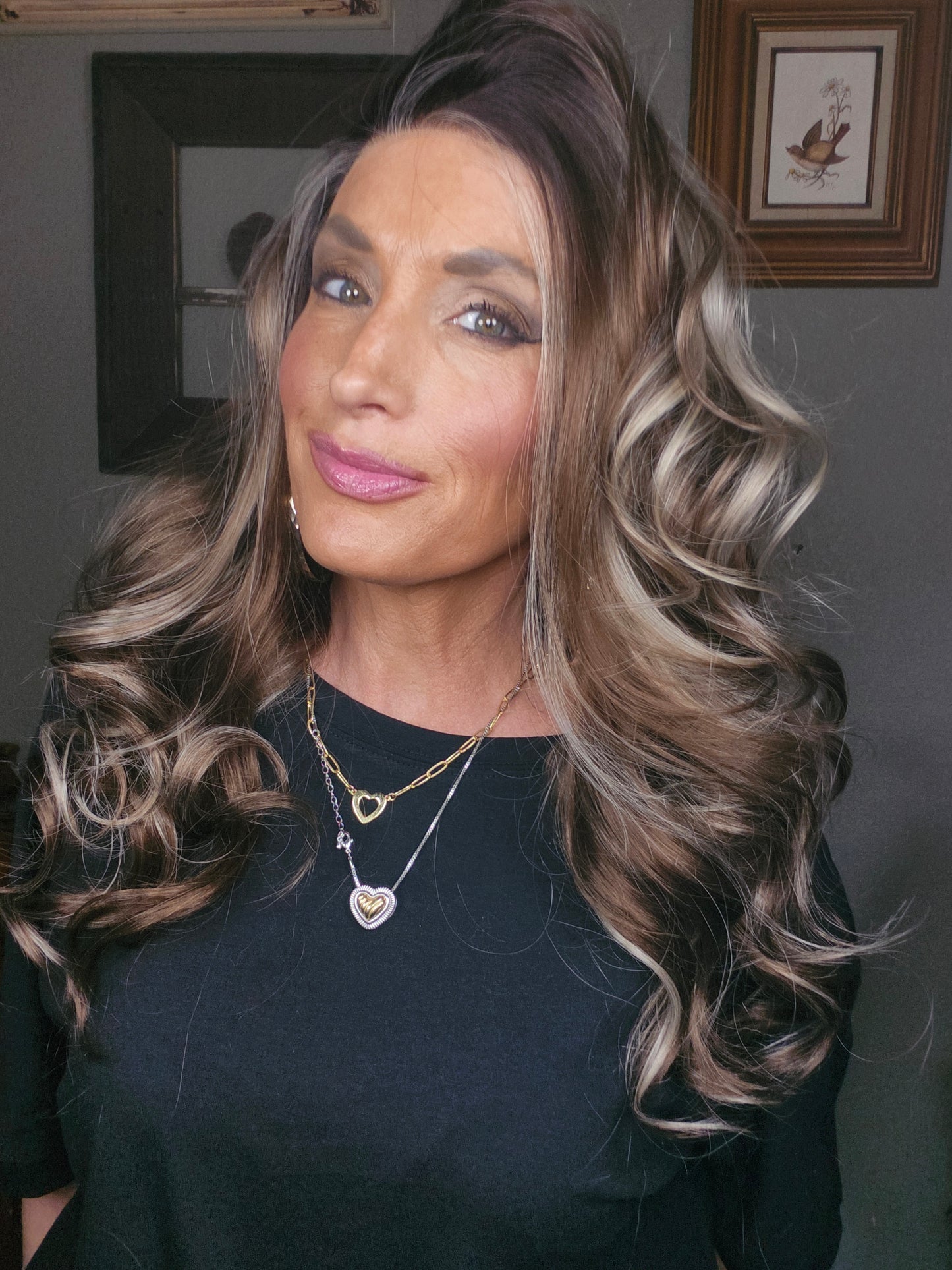 NEW RELEASE CARKIRA Eva 22" in Rocky Road  13x4 Lace Front Wig with Medium Cap