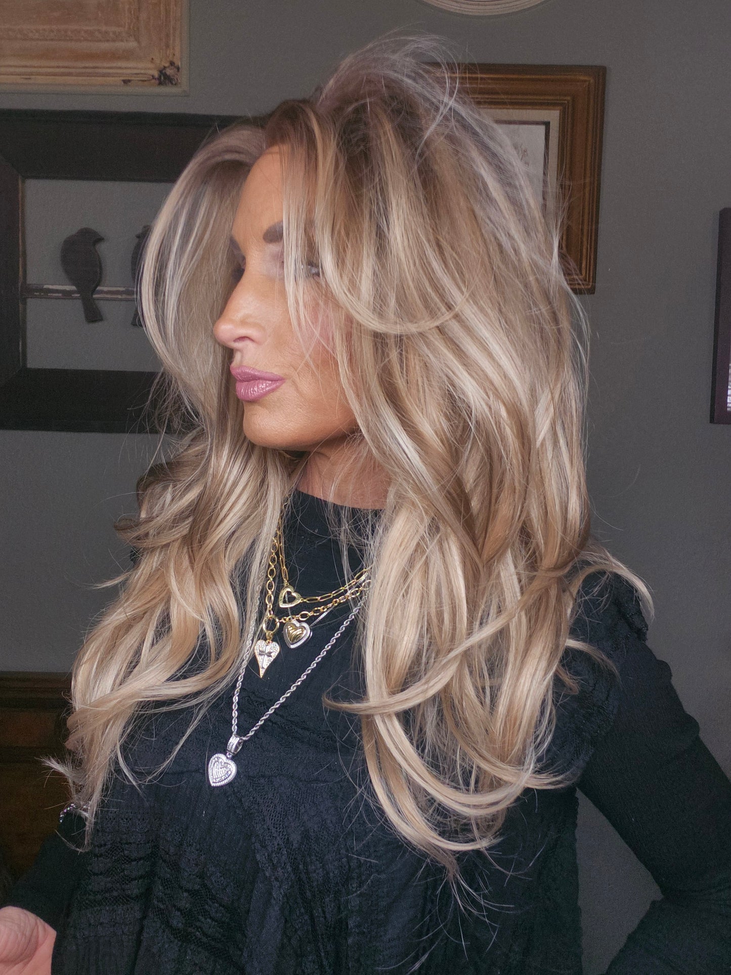 CARKIRA - Daphne - Golden Blonde Mixed with Bronde- 13x4 Lace Front - Medium Cap - FREE SHIPPING