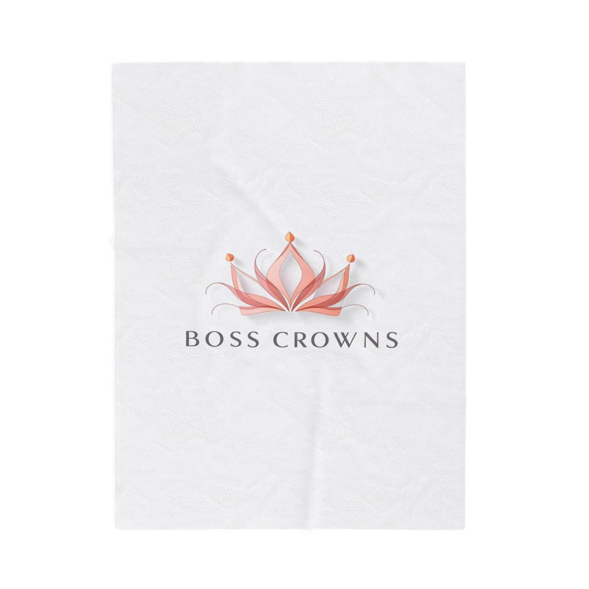 Boss Crowns Velveteen Plush Blanket - Cozy Luxury Decor