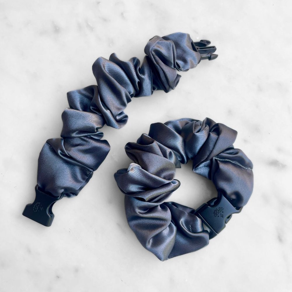 Buckle Scrunchie - Neutral Colors - No Snagging, No Tangles - ONE SCRUNCHIE