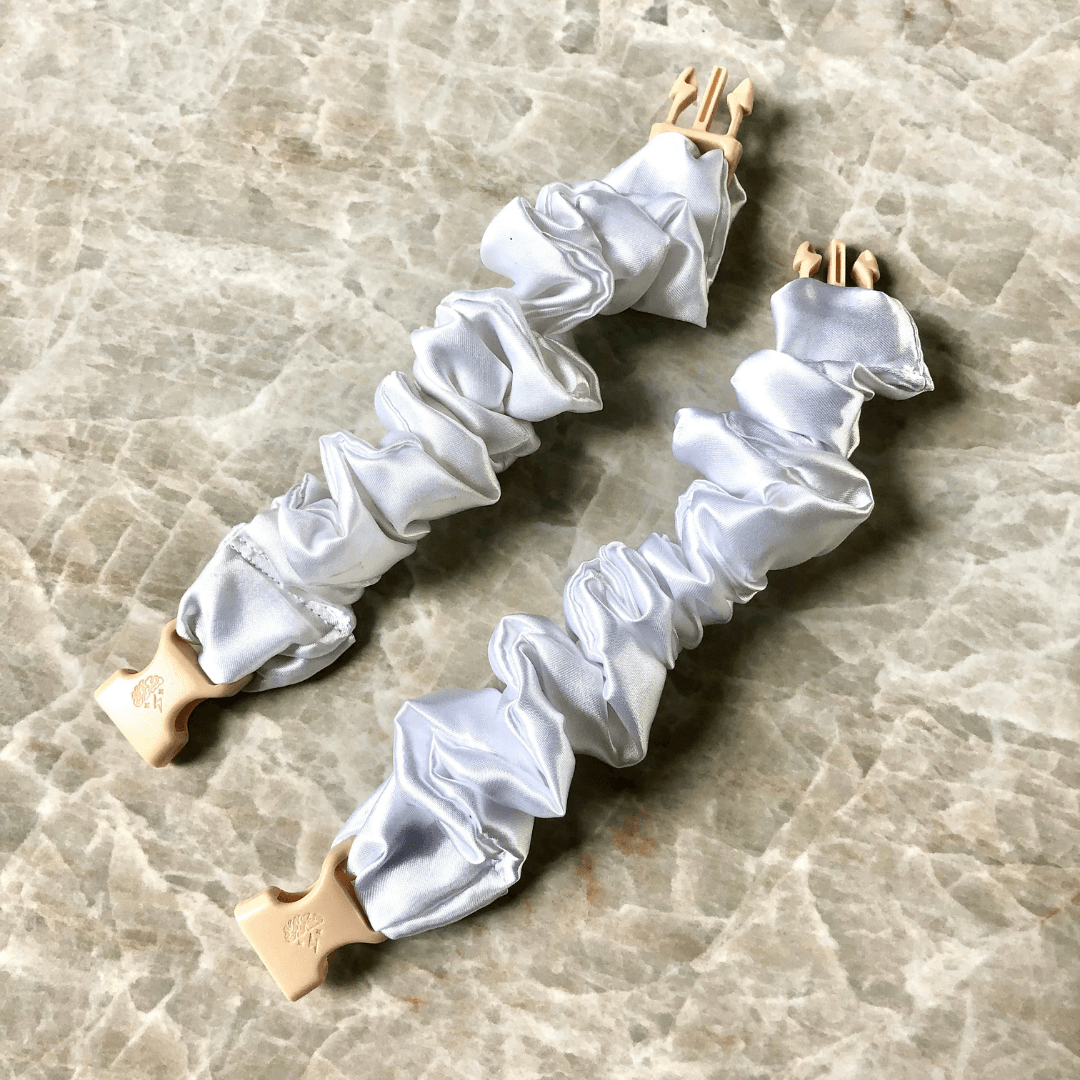 Buckle Scrunchie - Neutral Colors - No Snagging, No Tangles - ONE SCRUNCHIE