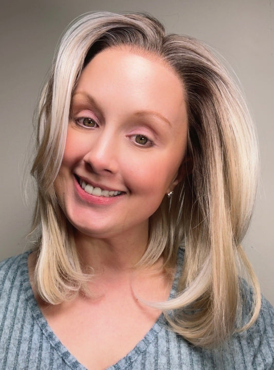 CARKIRA Nancy 13x4 Lace Front Wig with Medium Cap Unisex Heat Friendly Up to 320°F Natural Looking Soft Smooth Realistic Scalp Hairline