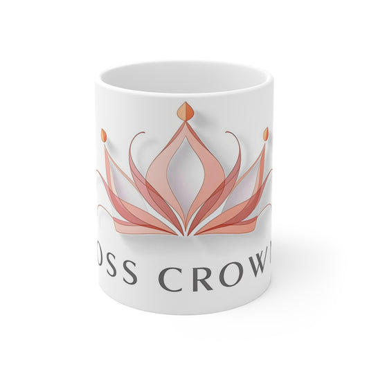 Mug - Boss Crowns Logo, Wear Your Crown Like a Boss
