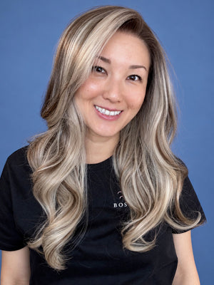 CARKIRA - Daphne - Golden Blonde Mixed with Bronde- 21" Long 13x4 Lace Front - Medium Cap
