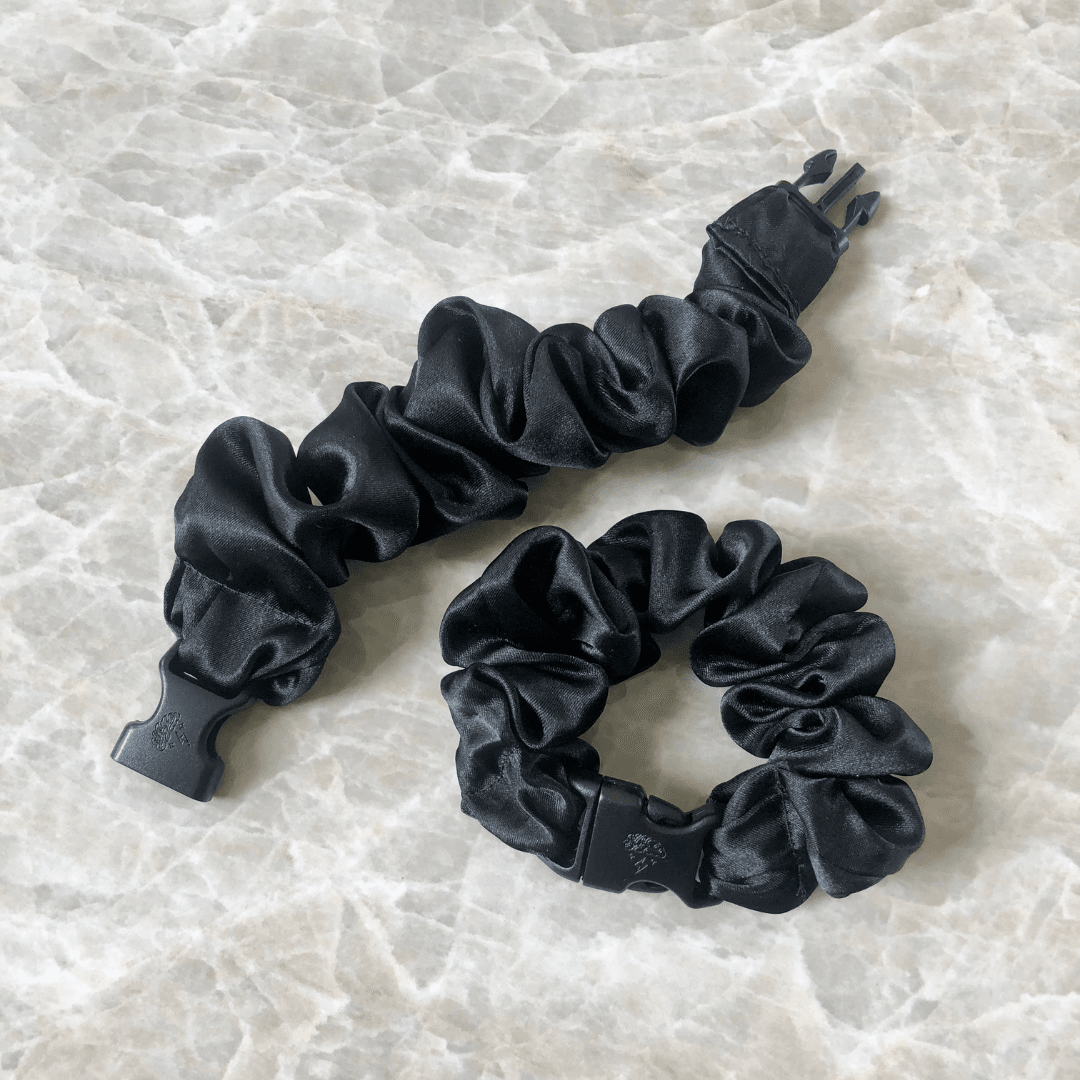 Buckle Scrunchie - Neutral Colors - No Snagging, No Tangles - ONE SCRUNCHIE