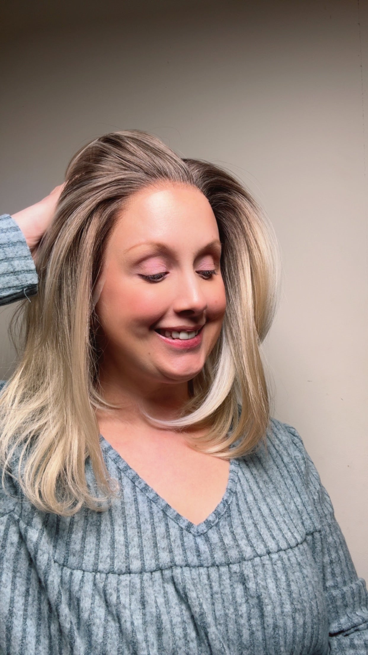 CARKIRA Nancy 13x4 Lace Front Wig with Medium Cap Unisex Heat Friendly Up to 320°F Natural Looking Soft Smooth Realistic Scalp Hairline