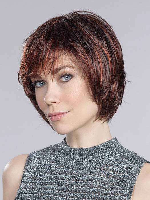 BEAM by ELLEN WILLE in FLAME MIX 133.132.4 | Red Violet, Granat Red and Darkest Brown Blend