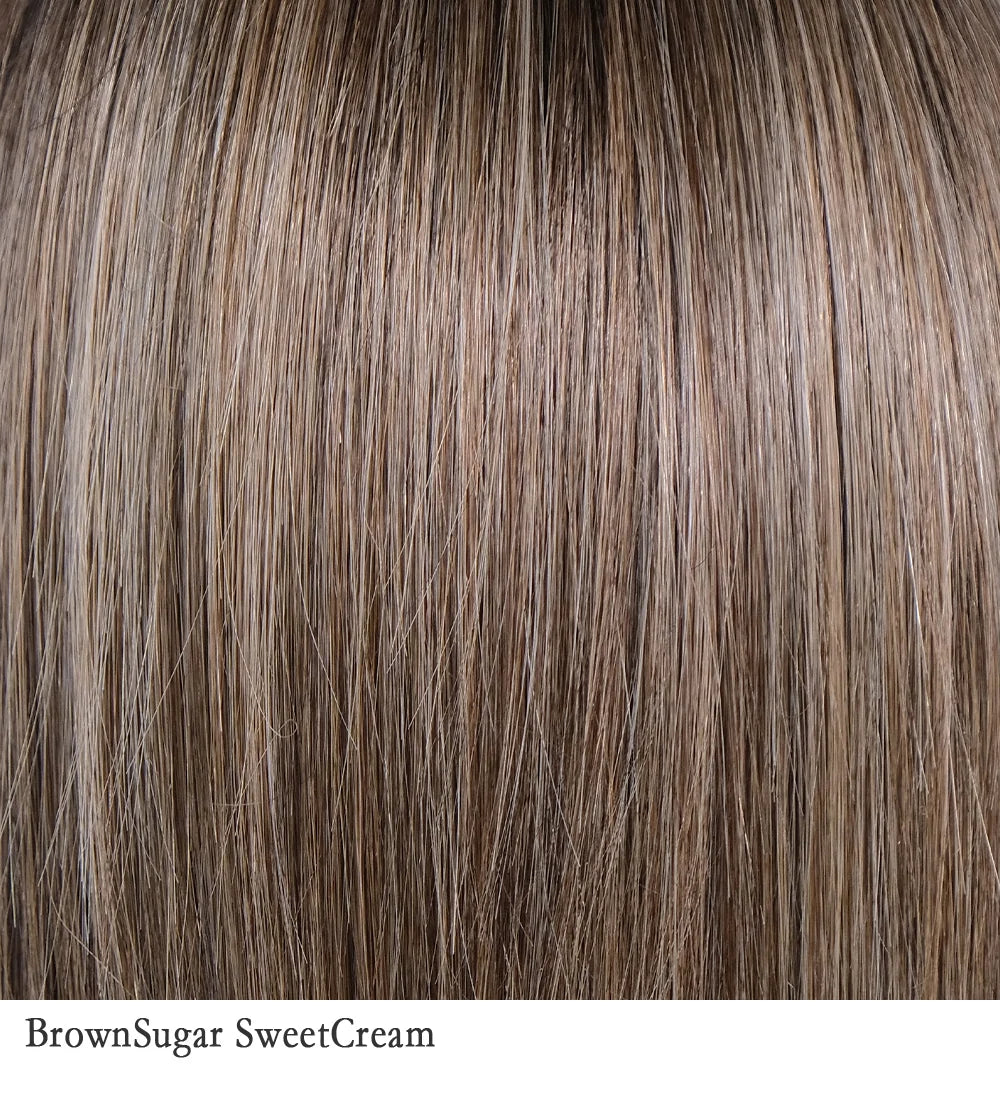 Belle Tress Dolce & Dolce 23" 100% Hand-tied Brown Sugar Sweet Cream
