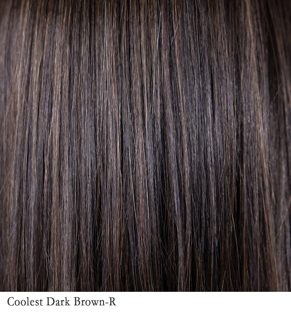 Color Swatch: Coolest Dark Brown-R
