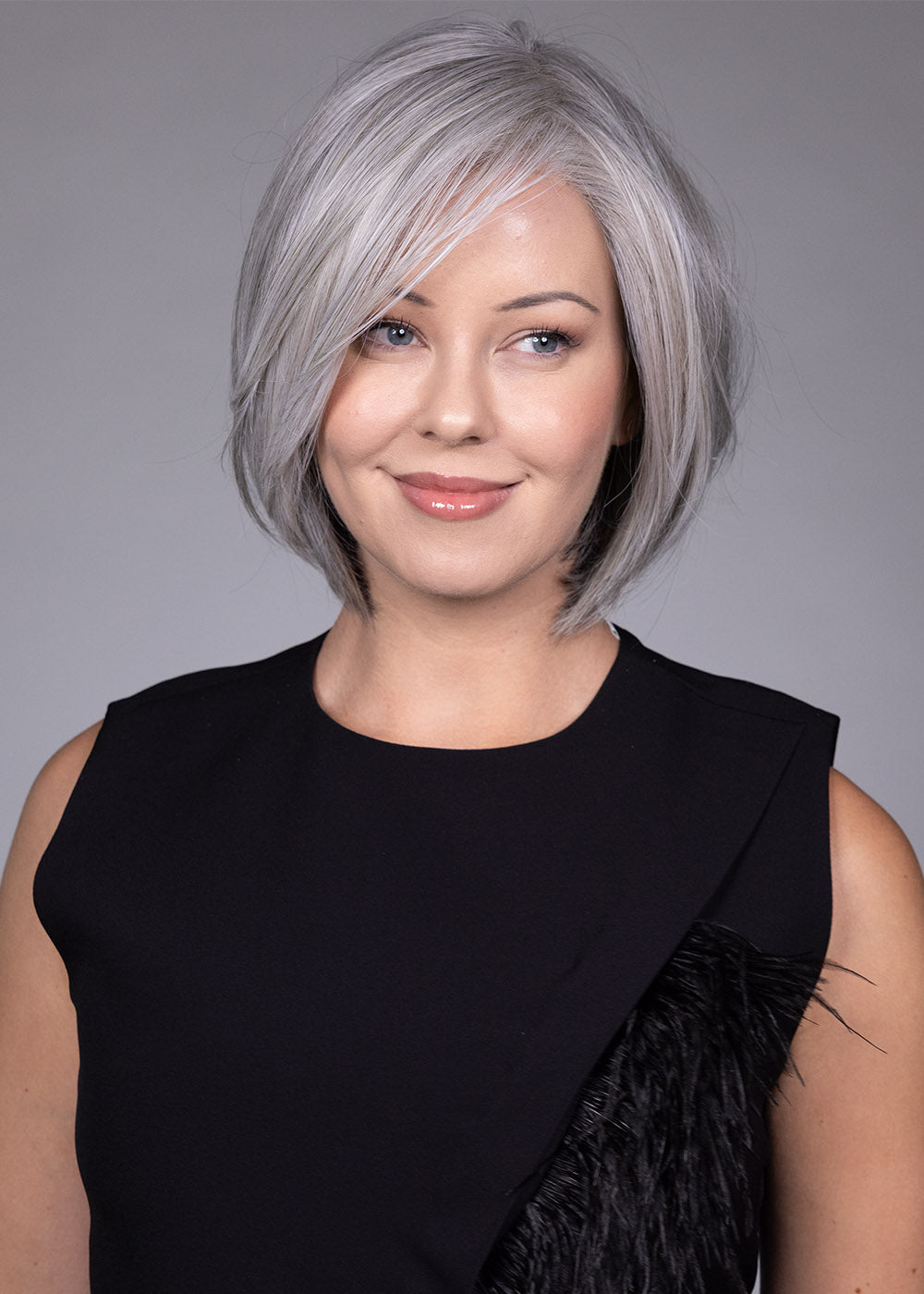 Dion by Belle Tress in Coconut Milk Gray, side