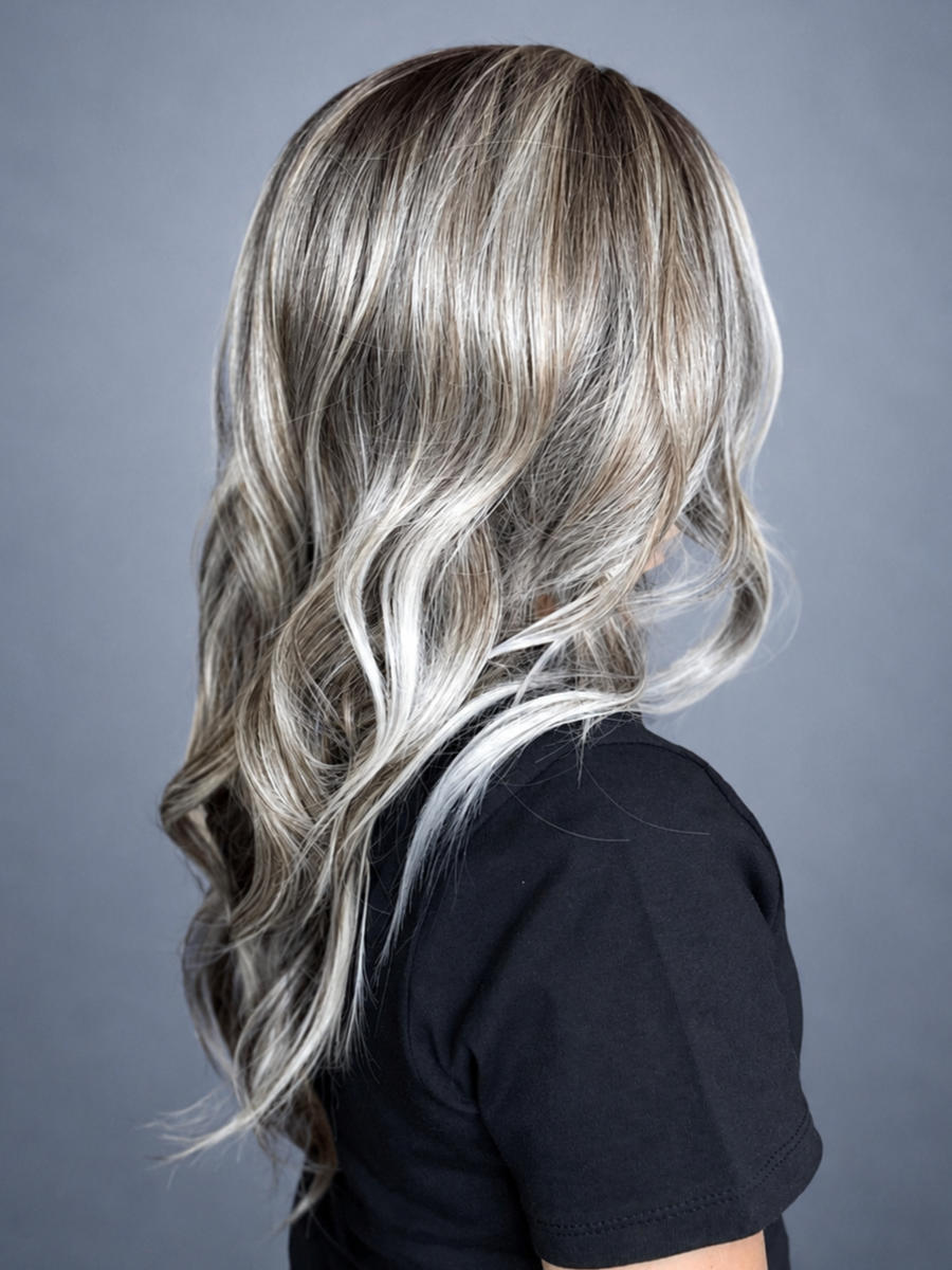 CARKIRA Andre Rustic Gun Metal 13x4 Lace Front Water Wave Velcro Adjusters