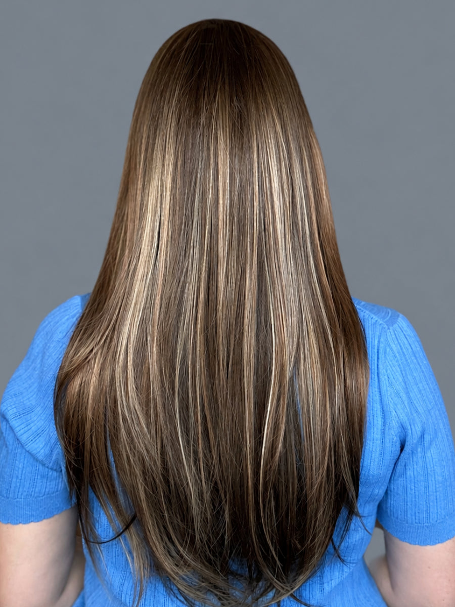 CARKIRA Fiona 22 Inch 13x4 Luxury Lace Front Synthetic Wig Glueless Natural Hairline Heat-Friendly