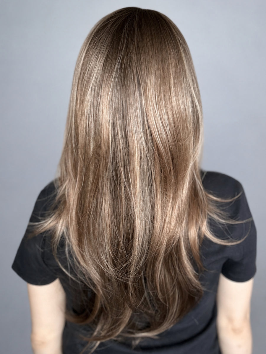 CARKIRA Fiona 22 Inch 13x4 Luxury Lace Front Synthetic Wig Glueless Natural Hairline Heat-Friendly