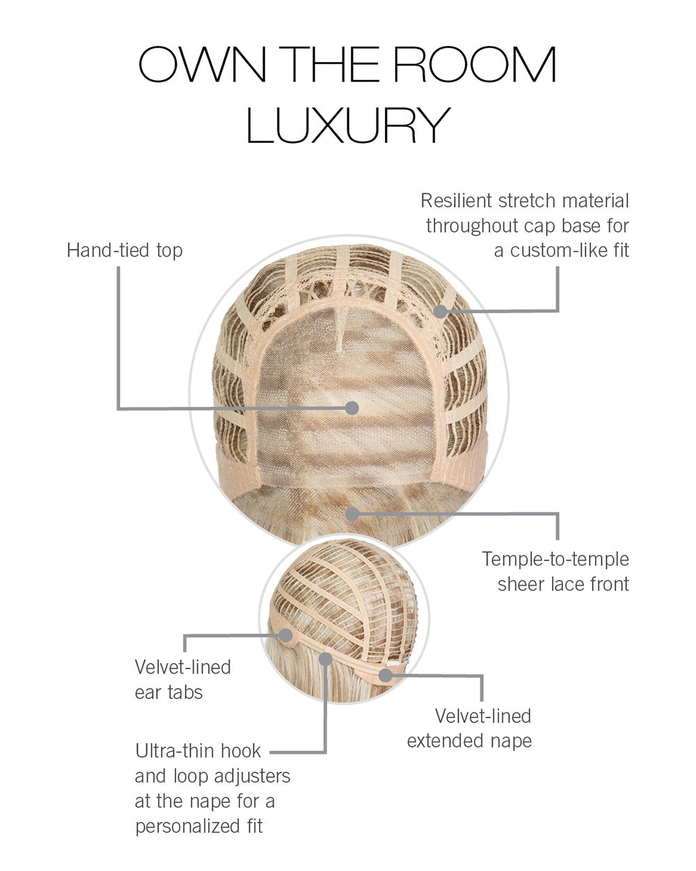 Own The Room Luxury Cap Construction