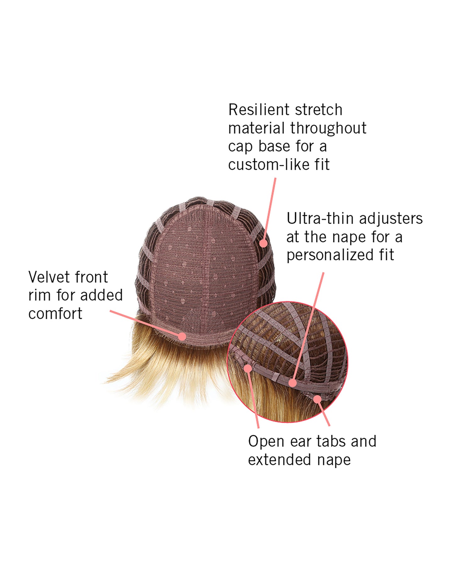 Feather Cut Cap Construction